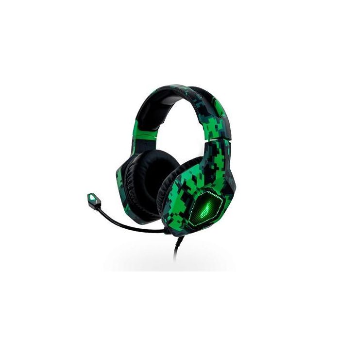 Verbatim Auriculares C- Micrófono Surefire Skirmish Gaming C- Cable Jack 3,5 mm Verde-Negro Verbatim Auriculares C- Micrófono Surefire Skirmish Gaming C- Cable Jack 3,5 mm Verde-Negro