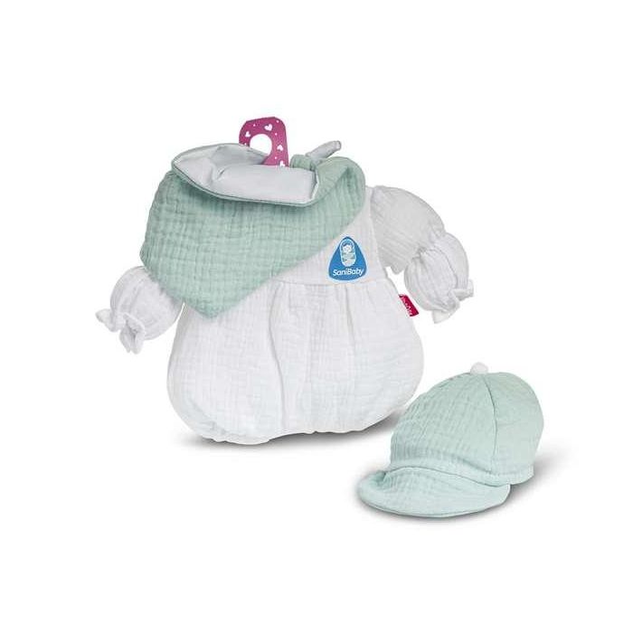 Ropa sanibaby antibacterias 40 cm modelo verde