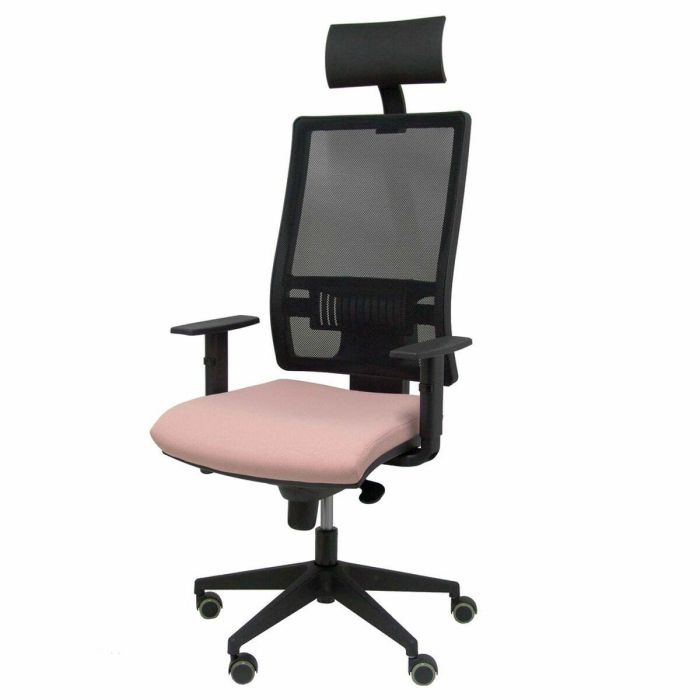 Silla de Oficina con Cabecero Horna bali P&C BALI710 Rosa Rosa claro 2