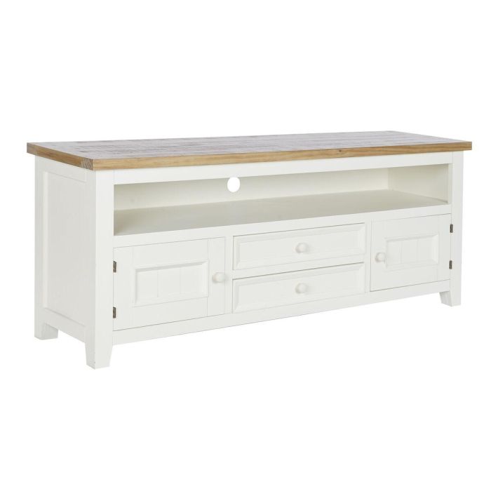 Mueble de TV DKD Home Decor Beige Natural Madera de Paulonia 134,5 x 35 x 55 cm 0 Mueble de TV DKD Home Decor Beige Natural Madera de Paulonia 134,5 x 35 x 55 cm 0