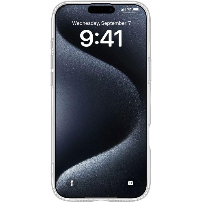 eSTUFF INFINITE OSLO Funda Híbrida Magnética para iPhone 16 - Transparente - 86% Plástico Reciclado 2