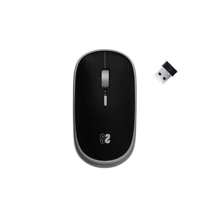 Subblim Mini Mouse Wireless Space Grey 2.4G 1600 Dpi SUBMO-RFM0002 1