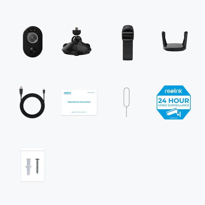 Reolink Argus Series B330-B Cámara de seguridad IP Inalámbrica 5MP para Exterior con Batería, Audio 2 Vías y Detección Inteligente 2