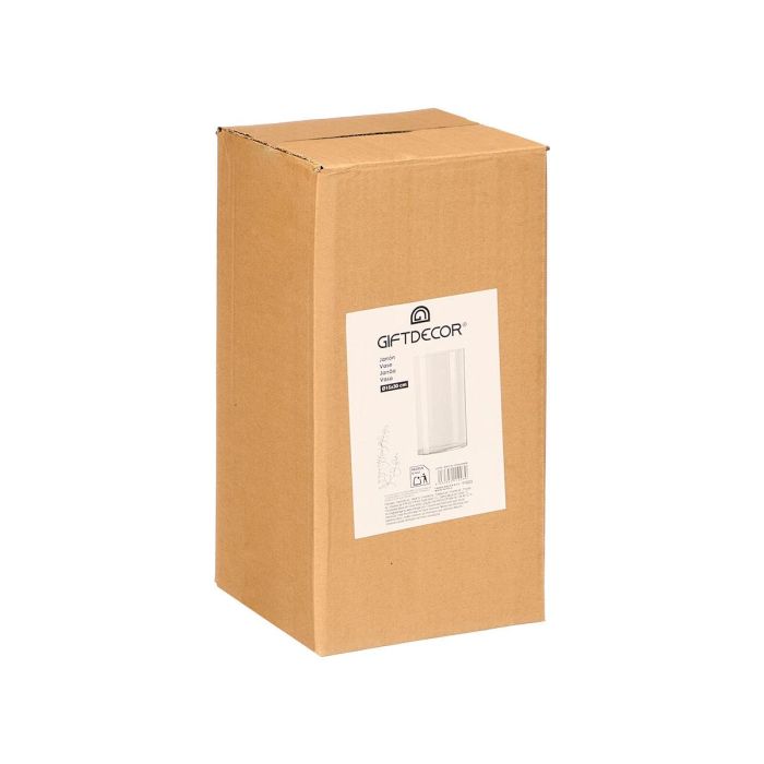 Giftdecor Jarrón Cilíndrico Acrílico Transparente 15 cm diámetro x 30 cm alto (12 Unidades) 1 Giftdecor Jarrón Cilíndrico Acrílico Transparente 15 cm diámetro x 30 cm alto (12 Unidades) 1