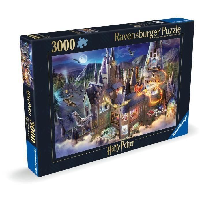 Ravensburger 17561 Rompecabezas 3000 Piezas Vista del Castillo de Hogwarts Harry Potter 14+ Años 5