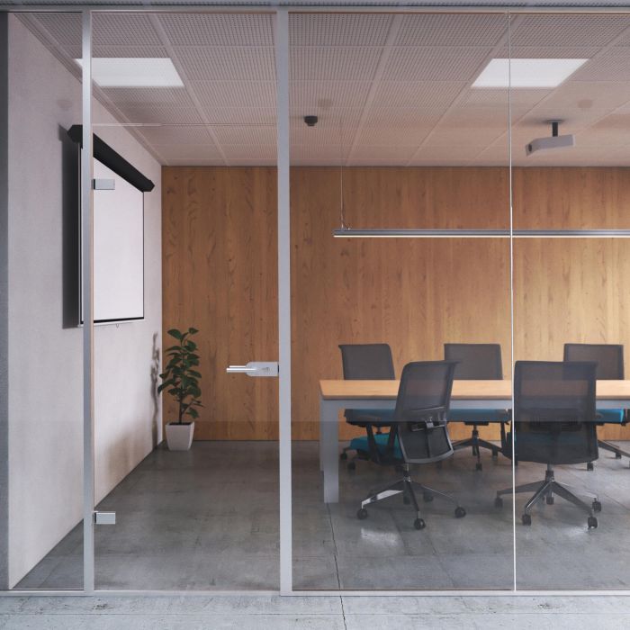 Emuca Cerradura para puerta de cristal con marco de madera, bombillo con llaves, puerta vidrio 8-12mm, acero y aluminio, anodizado mate 1 Emuca Cerradura para puerta de cristal con marco de madera, bombillo con llaves, puerta vidrio 8-12mm, acero y aluminio, anodizado mate 1