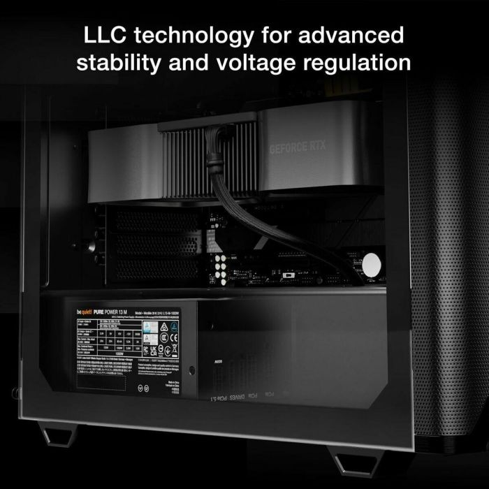 Be Quiet! PURE POWER 13 M Fuente de Alimentación ATX 1000W 80 PLUS Gold Modular ATX 3.1 13