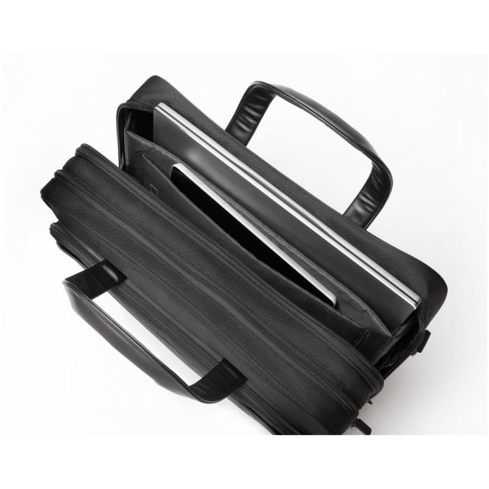 Kensington Contour 2.0 Business Maletín para Portátil 15.6 pulgadas Negro Ergonómico, con Bolsillo de Seguridad RFID y Cremallera Antipunzadas 12