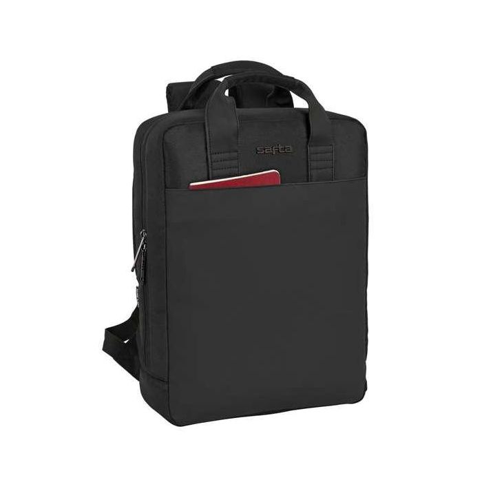 Mochila para Portátil Safta Business 13,3'' Negro (29 x 39 x 11 cm)
