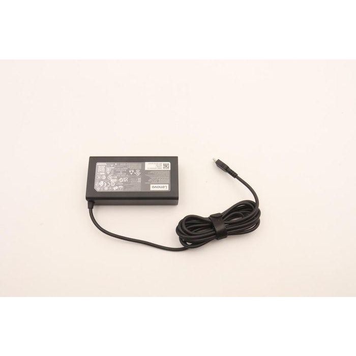 Lenovo 100W power adapter with multiple voltage outputs: 20V, 15V, 9V, 5V, designed for Lenovo devices including Yoga Slim 7 Pro.