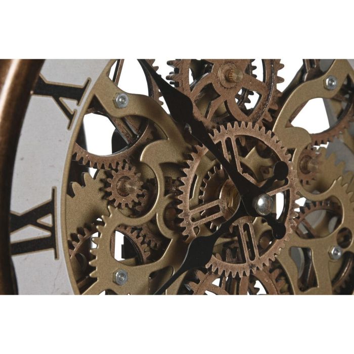 Reloj Sobremesa Vintage DKD Home Decor Dorado Negro 10 x 58 x 30 cm (2 Unidades) 2 Reloj Sobremesa Vintage DKD Home Decor Dorado Negro 10 x 58 x 30 cm (2 Unidades) 2