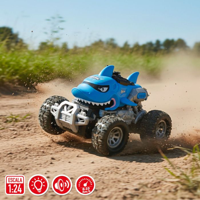 Coche Radio Control Speed & Go 1:24 16 X 12 X 13 CM (4 Unidades) 6 Coche Radio Control Speed & Go 1:24 16 X 12 X 13 CM (4 Unidades) 6