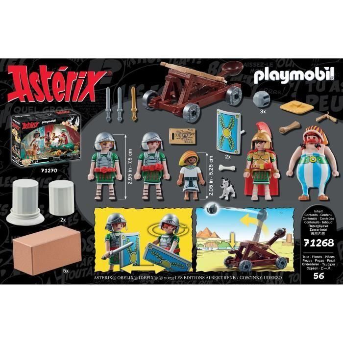 Playmobil 71268 Astérix: Numerobis y la Batalla de Palacio – Aventura de Astérix y Obélix en Egipto, +5 años 4