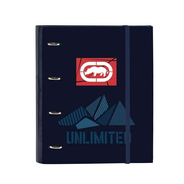 Carpeta de anillas Eckō Unltd. Peaks Azul marino (27 x 32 x 3.5 cm)