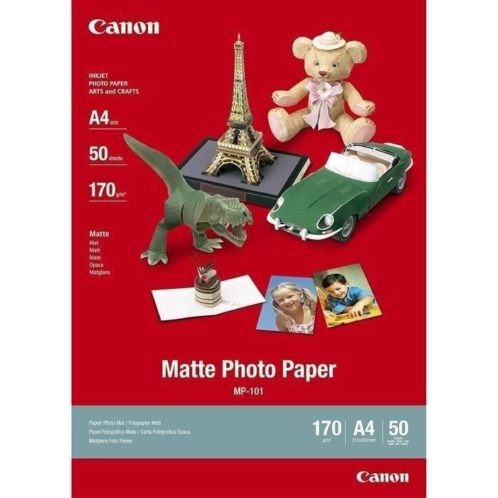 Papel Canon Mp - 101 Foto Mate A4 Papel Canon Mp - 101 Foto Mate A4