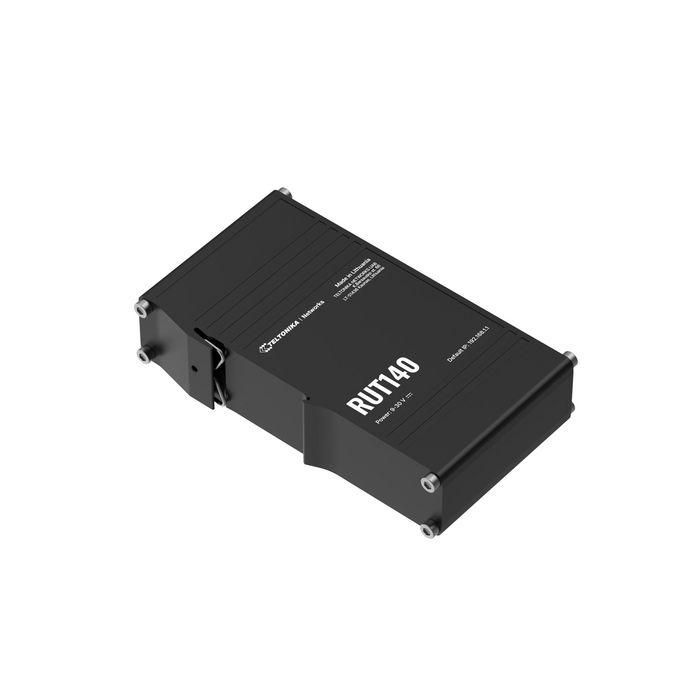 Teltonika Networks RUT140 (EU) Ethernet router, WiFi, x2 ethernet ports, integrated DIN rail bracket 3 Teltonika Networks RUT140 (EU) Ethernet router, WiFi, x2 ethernet ports, integrated DIN rail bracket 3