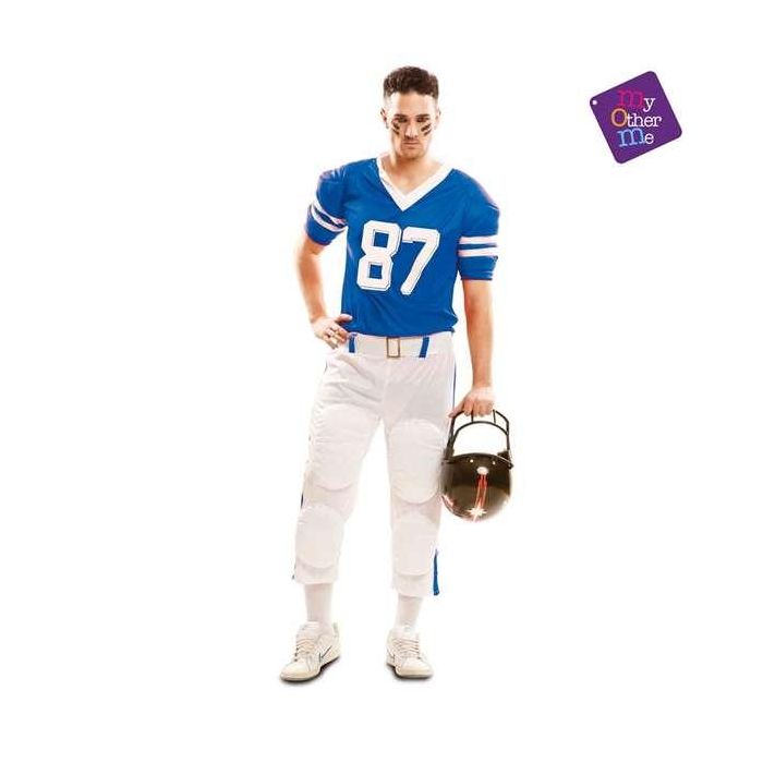 My Other Me Disfraz Jugador Rugby Azul Talla S 100% Poliéster, Edad 12-14 Años 4 My Other Me Disfraz Jugador Rugby Azul Talla S 100% Poliéster, Edad 12-14 Años 4