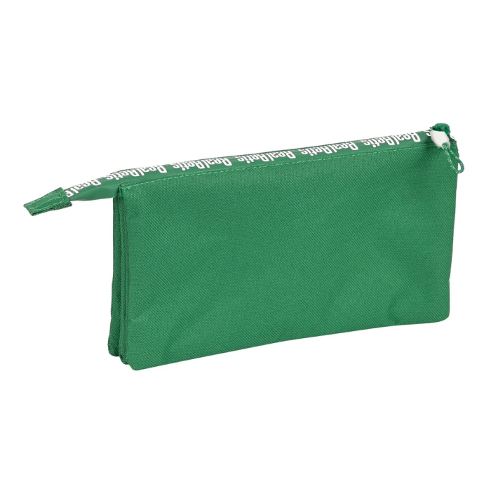 Safta Portatodo Triple Real Betis Balompie 22x12x3cm Verde Poliester Reciclado 2