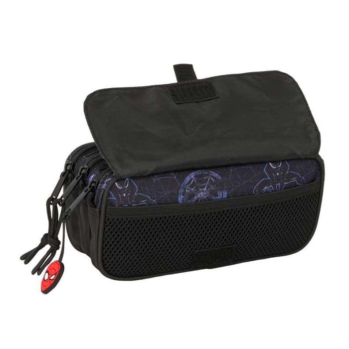 Bolso Escolar Portatodo Safta Triple Big Spider-Man Attack 100x215x80 mm 3 Bolso Escolar Portatodo Safta Triple Big Spider-Man Attack 100x215x80 mm 3
