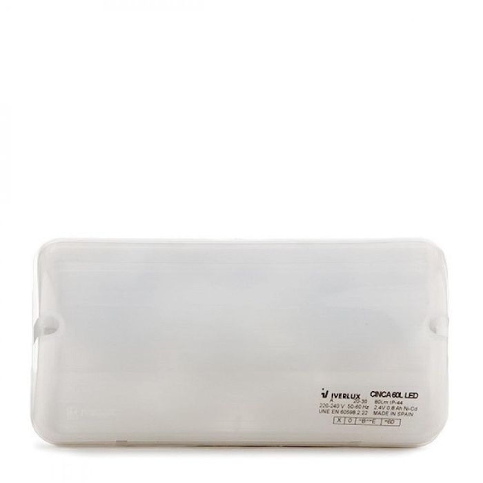 Alumbrado Emergencia LED 60Lm 1 Hora IP65 2.4V 0.8Ah 2 Alumbrado Emergencia LED 60Lm 1 Hora IP65 2.4V 0.8Ah 2