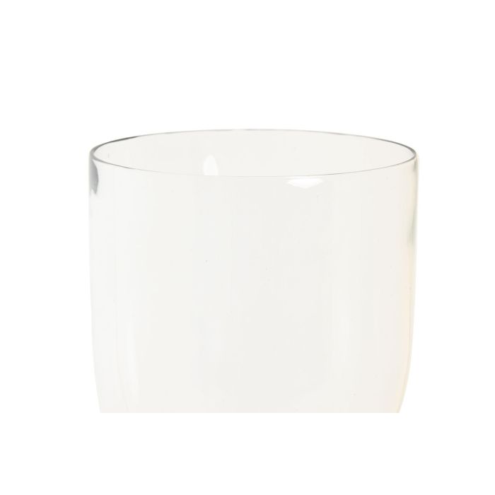 Portavela Glam DKD Home Decor Plateado 16 x 41 x 16 cm 1