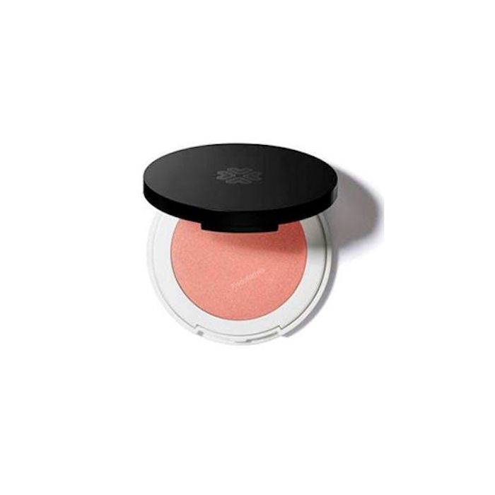 LILY LOLO Colorete Compacto Tickled Pink 4Gr. Aterciopelado, hidratante con aceite de argán y jojoba