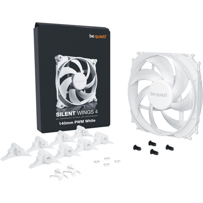 140mm be quiet! SILENT WINGS 4 White PWM 3