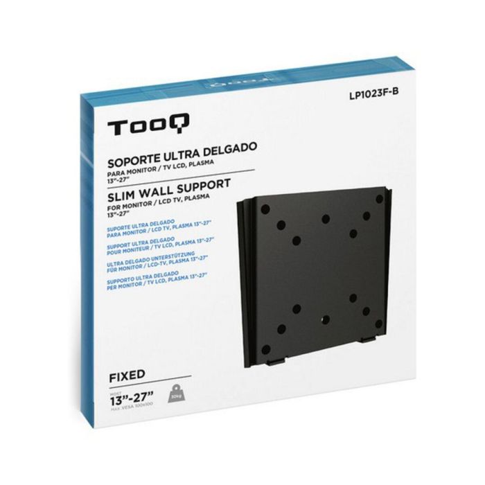 Soporte TV TooQ LP1023F-B 13" - 27" 30 kg Negro 3 Soporte TV TooQ LP1023F-B 13" - 27" 30 kg Negro 3