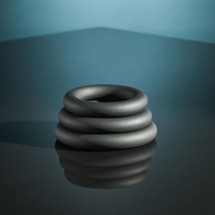 Anillo para el Pene Selopa Selopa Negro 18 Anillo para el Pene Selopa Selopa Negro 18