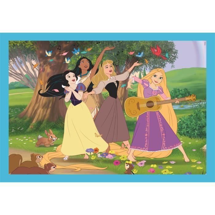 CLEMENTONI - Rompecabezas 4 en 1 - Princesas Disney 4 CLEMENTONI - Rompecabezas 4 en 1 - Princesas Disney 4
