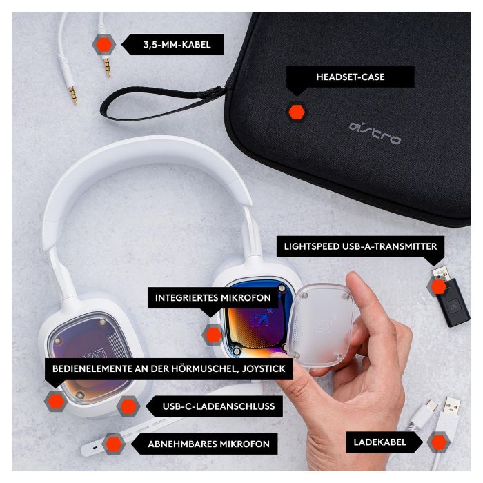 Auriculares con Micrófono Gaming Logitech 939-001987 4 Auriculares con Micrófono Gaming Logitech 939-001987 4