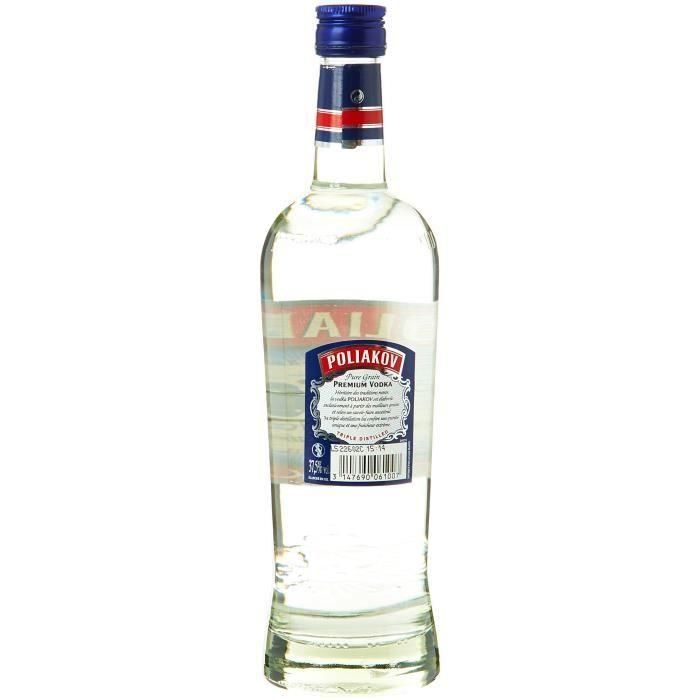 POLIAKOV Vodka 37.5% - 70 cl 2