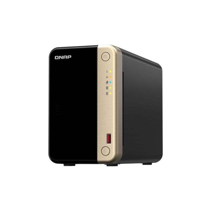 QNAP TS-264-8G NAS 2 Bahías Intel Celeron N5095 Quad Core 2.0 GHz 8GB RAM 2.5GbE 1