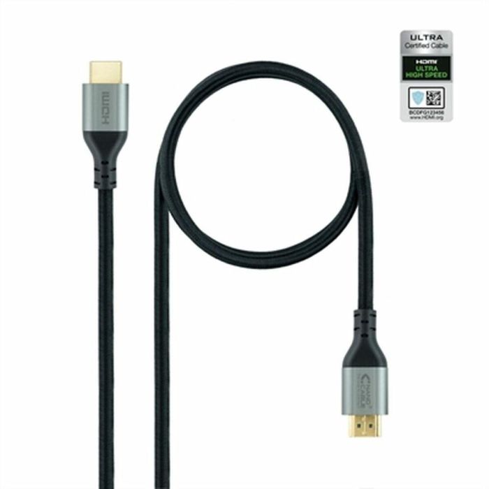 Cable HDMI NANOCABLE 10.15.8102 Negro 2 m