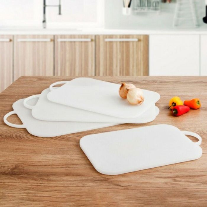 Tabla de cortar Quid Renova Blanco Plástico 3