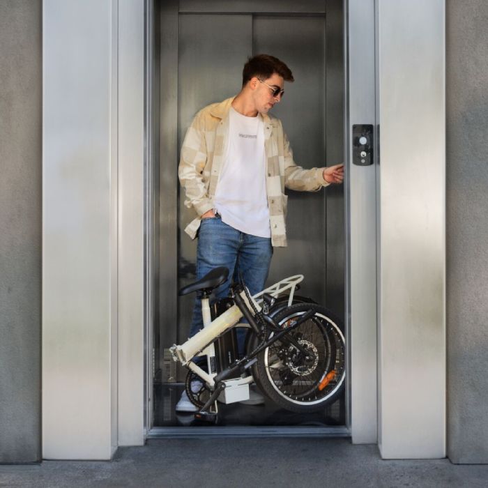 Bicicleta Eléctrica Cecotec Flexy 250 W 20" Blanco 7500 mAh 2 Bicicleta Eléctrica Cecotec Flexy 250 W 20" Blanco 7500 mAh 2