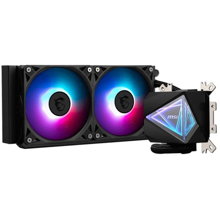 MSI MAG Coreliquid I240 Sistema de Refrigeración Líquida AIO 240mm 2 Ventiladores 12cm Negro Compatible Intel LGA 1700 / AMD AM5 1 MSI MAG Coreliquid I240 Sistema de Refrigeración Líquida AIO 240mm 2 Ventiladores 12cm Negro Compatible Intel LGA 1700 / AMD AM5 1