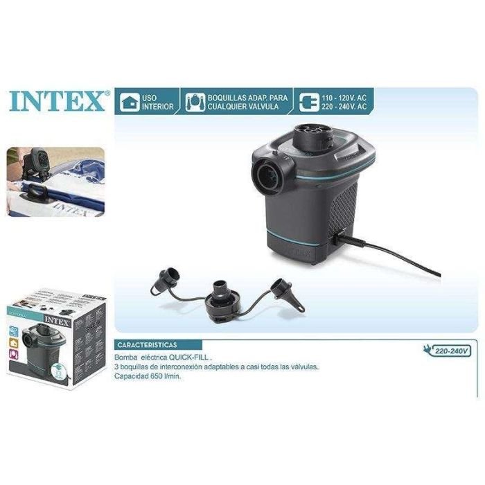 Hinchador electrico quick fill 220-240v invertible 4 Hinchador electrico quick fill 220-240v invertible 4