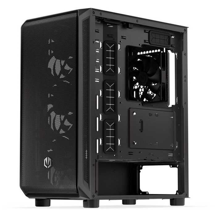 ENDORFY EY2A010 ARX 500 Air TG Black - Caja PC Midi Tower Gaming con Panel y Ventana Lateral de Vidrio Templado 7