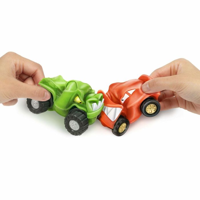 Moose Toys MOO0630996426746 Vehículos Miniatura Goo Mobiles Turbo Tyger vs Rumbler Jaw 3