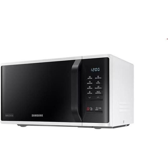 Microondas SAMSUNG Solo - Blanco - 23 L - 800 W - Cavidad cerámica esmaltada 2 Microondas SAMSUNG Solo - Blanco - 23 L - 800 W - Cavidad cerámica esmaltada 2