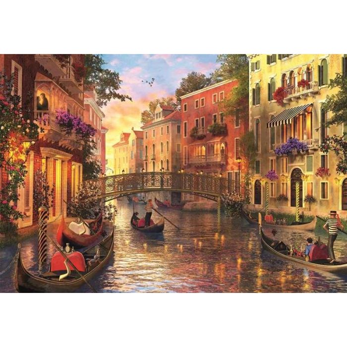 Educa Borrás 17124 Puzzle Rompecabezas Sunset in Venice 1500 Piezas 6