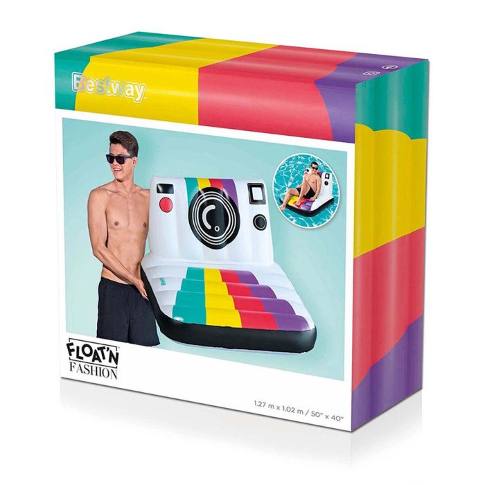 Bestway Sillon Hinchable Camara de Fotos 127x102 cm Playa y Piscina 43656 8 Bestway Sillon Hinchable Camara de Fotos 127x102 cm Playa y Piscina 43656 8