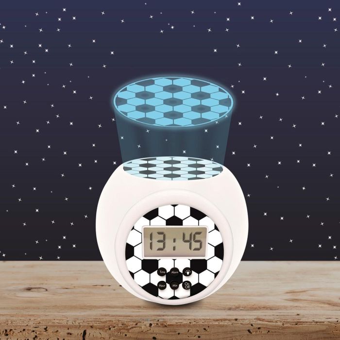 Lexibook Reloj Despertador Edición Fútbol RL977FO con Proyección de Balón 3