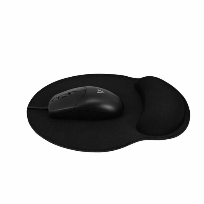 Alfombrilla Antideslizante V7 MP03BLK Negro 1 Alfombrilla Antideslizante V7 MP03BLK Negro 1