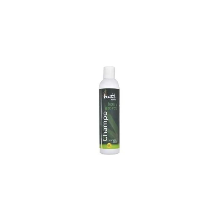 IRATI ORGANIC Champú Cabello Seco Bio con Fucus y Aloe Vera 250ml