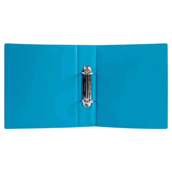 Liderpapel Carpeta de 2 Anillas 40 mm A5 Cartón Forrado PVC Azul 4