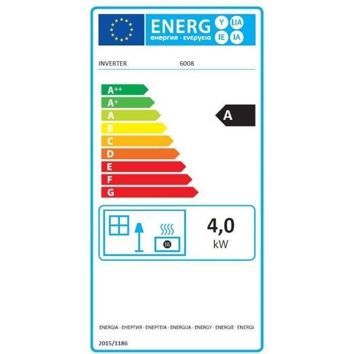 INVERTER 6008 - Estufa electrónica de queroseno 4000 vatios - Función ECO - Programación 24H - Detector de CO2 - Seguridad infantil 1 INVERTER 6008 - Estufa electrónica de queroseno 4000 vatios - Función ECO - Programación 24H - Detector de CO2 - Seguridad infantil 1