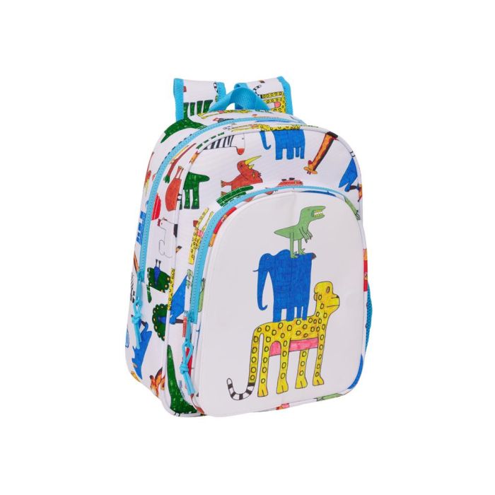 Mochila Safta Infantil Adaptable A Carro Front-Inter Algo De Jaime 110x260x340 mm 3