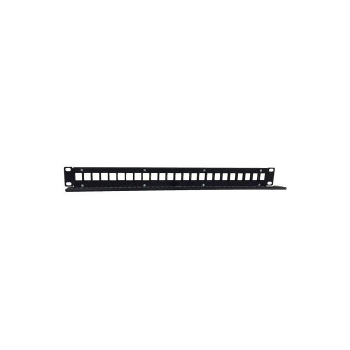 Patch Panel Phasak PA 3424/ 24 Puertos/ Cat.6/ Altura 1U/ Gestión de Cable/ Conectores RJ45 UTP No Incluidos 1 Patch Panel Phasak PA 3424/ 24 Puertos/ Cat.6/ Altura 1U/ Gestión de Cable/ Conectores RJ45 UTP No Incluidos 1